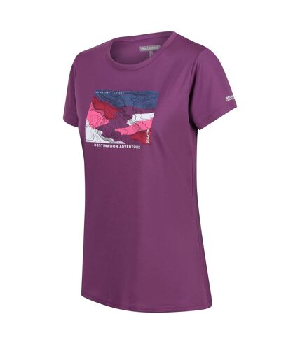 T-shirt fingal femme violet Regatta