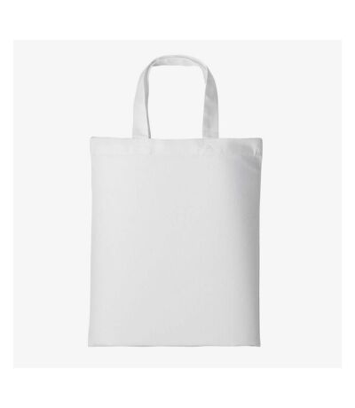 Mini shopping bag one size white Nutshell