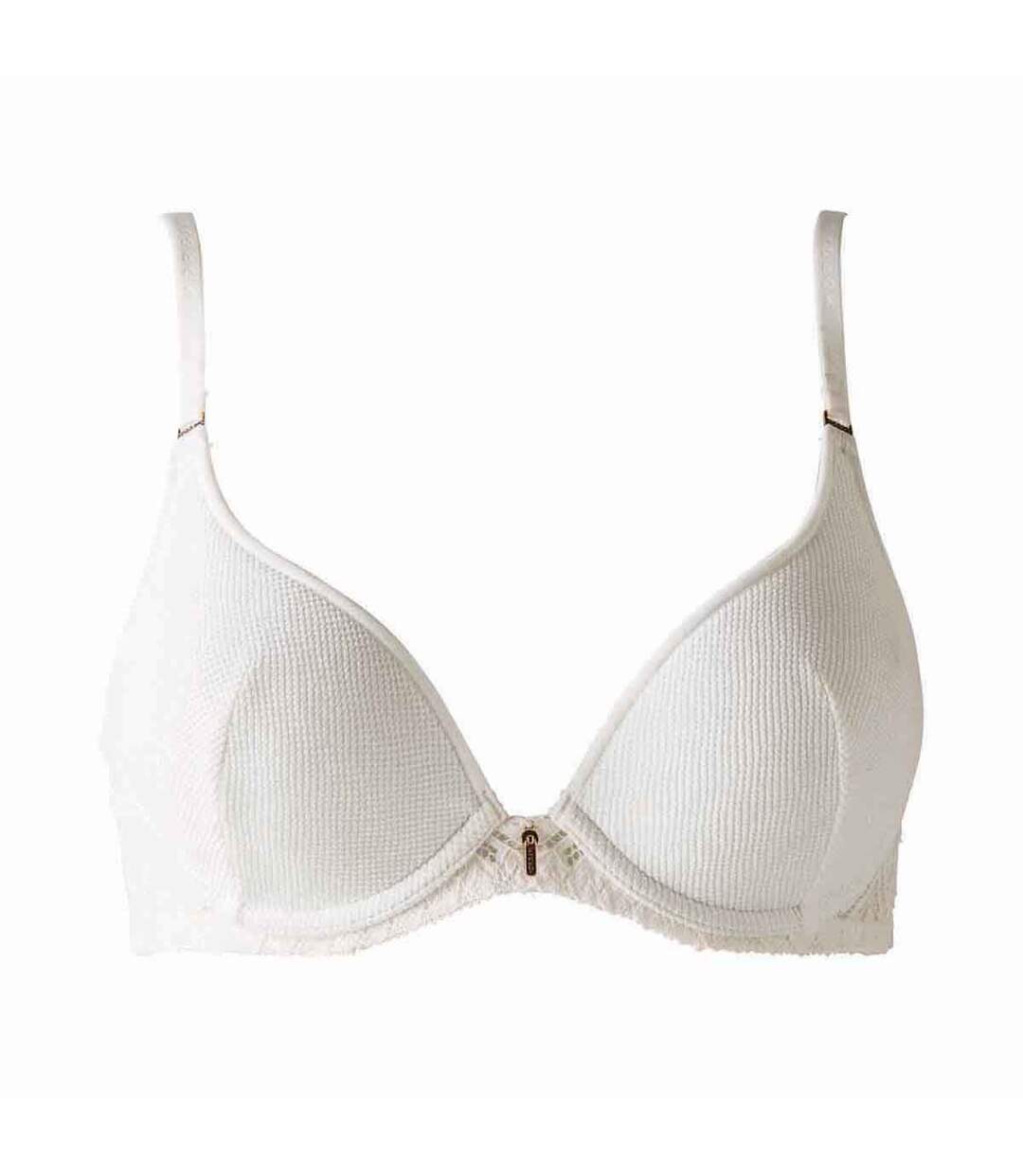 Soutien-gorge ampliforme coque moulée blanc Kim