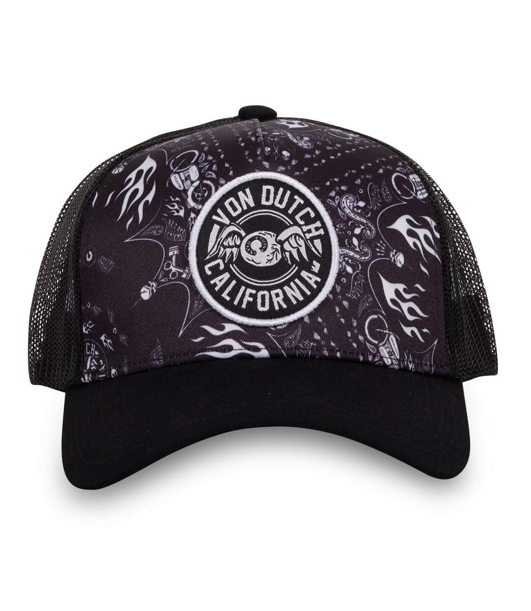 Casquette trucker fermeture snapback Von Dutch Vondutch-4