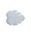Set de Table Déco Leaf 38x47cm Argent-1