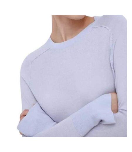 Sweat Manches Raglan Motif/style Uni Femme Bleu Calvin Klein