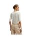 Womens/ladies Effilie Ribbed T-shirt White Boss-3