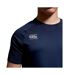 Mens Small Logo Lightweight T-shirt Navy Canterbury-4