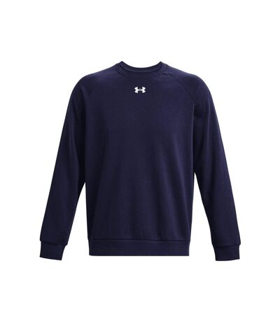 Sweat rival adulte bleu nuit Under Armour