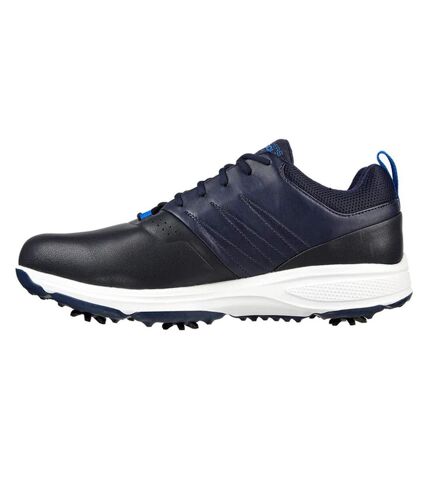 Mens go golf torque pro leather sports shoes navy Skechers