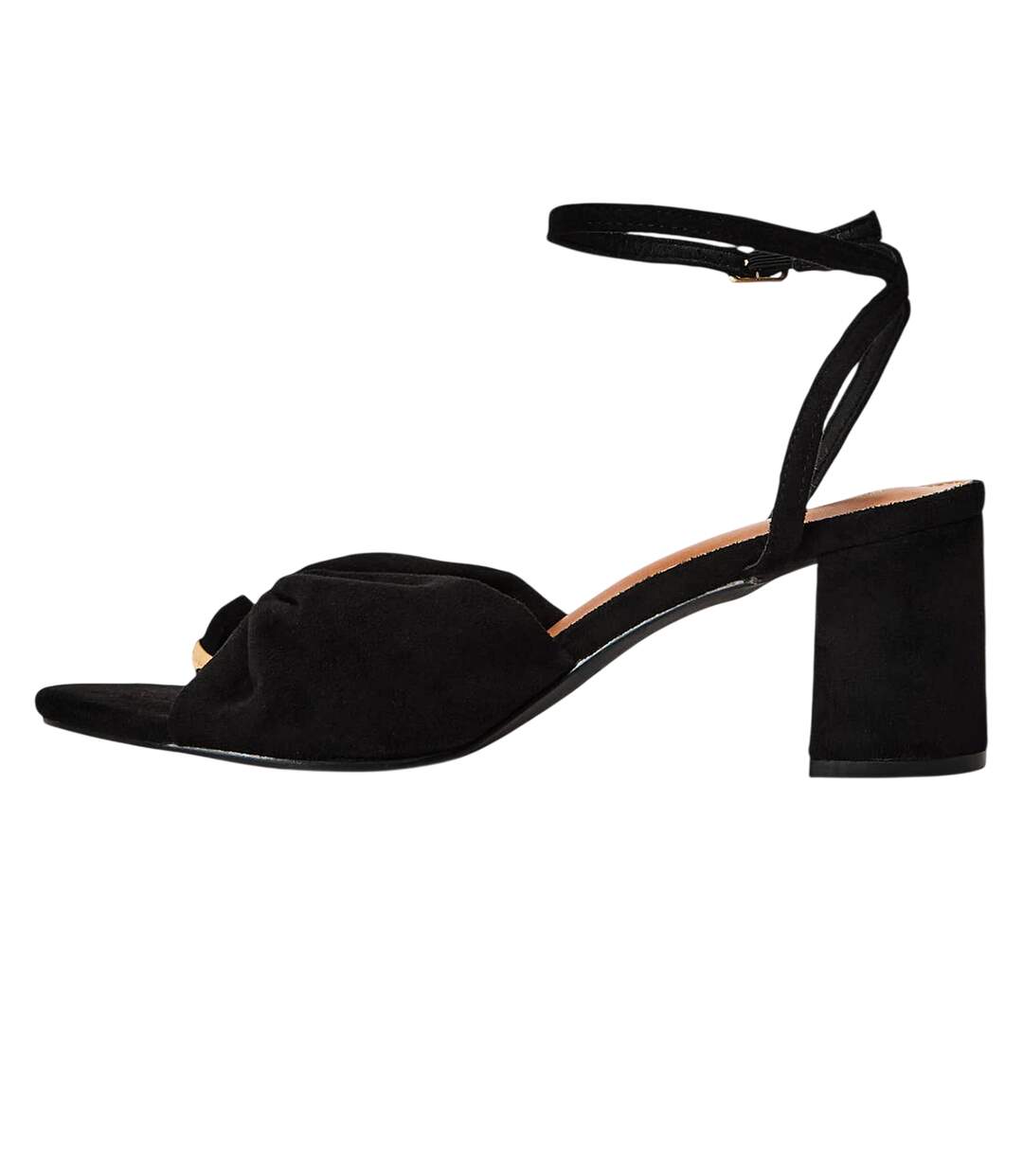 Womens/ladies Sandals Black Where´s That From-2