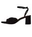 Womens/ladies Sandals Black Where´s That From-2