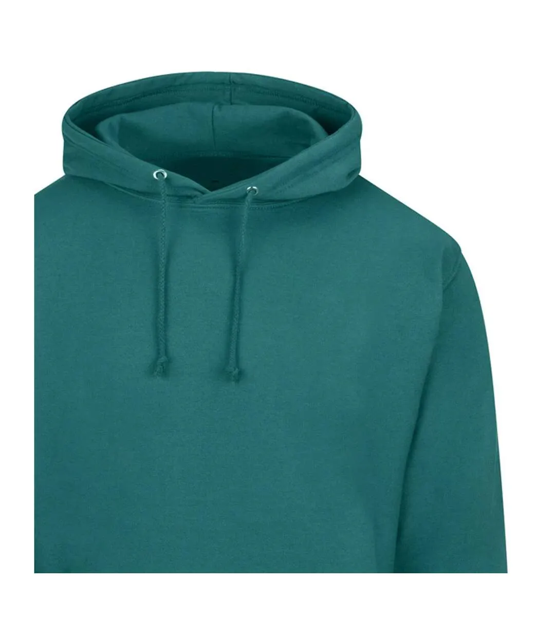 Unisex Adult College Hoodie Teal Awdis-3