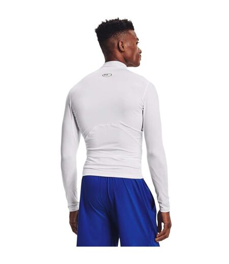 Haut Thermique Manches Longues Raglan Homme Blanc Under Armour