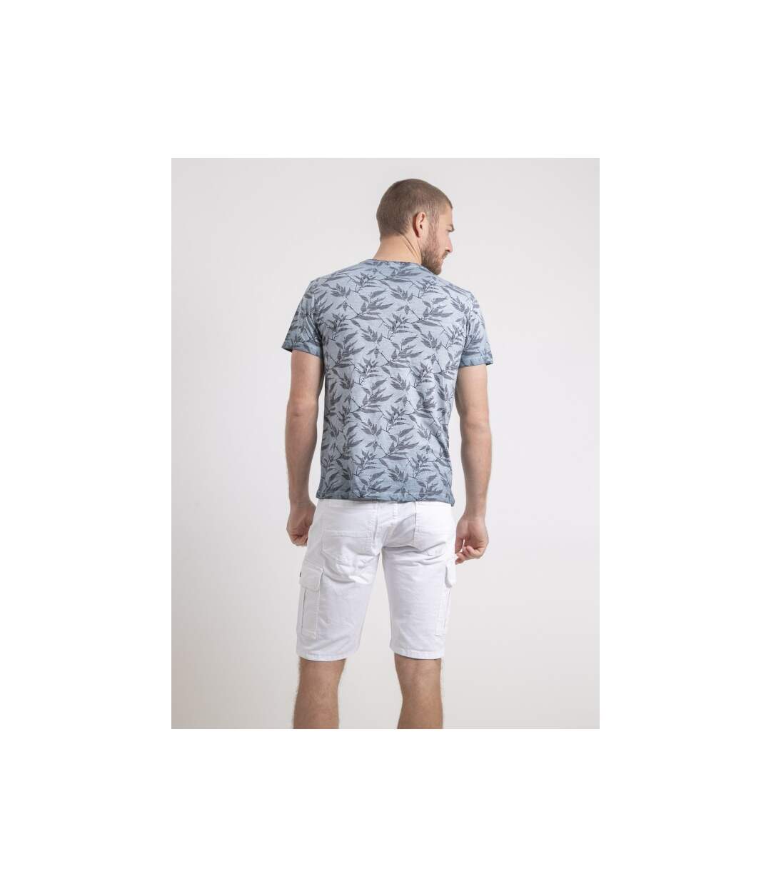 T-shirt col rond pur coton NAOKI