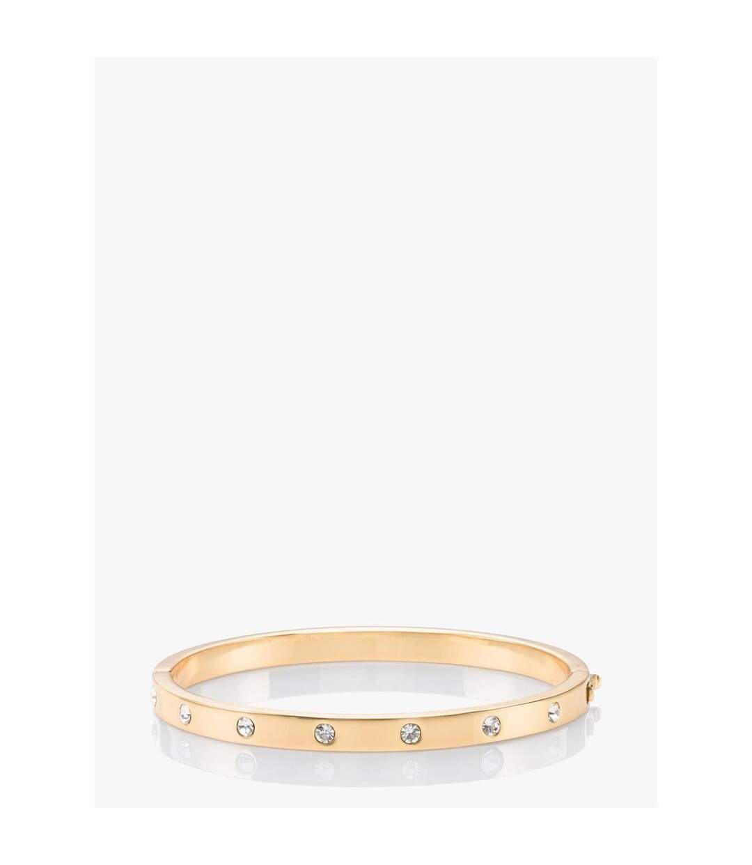 Bangle One Size Clear Gold Kate Spade-1