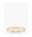 Bangle One Size Clear Gold Kate Spade-1
