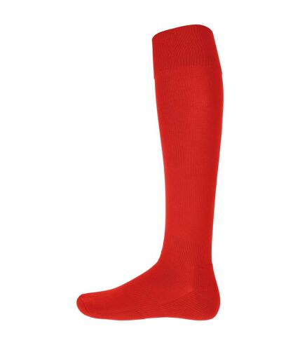 Kariban Proact Unisex Adult Ribbed Knee High Socks (Red) - UTPC6342