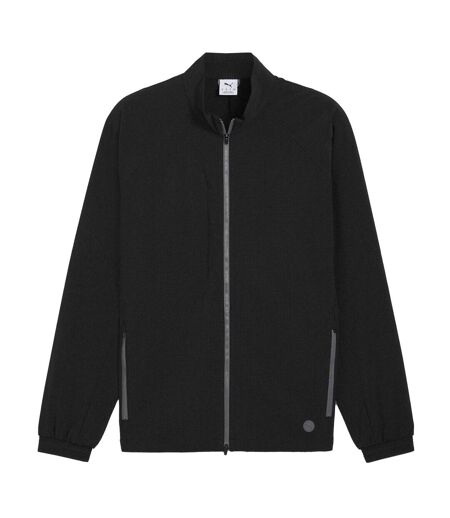 Mens Cypress Performance Golf Soft Shell Jacket Black Puma