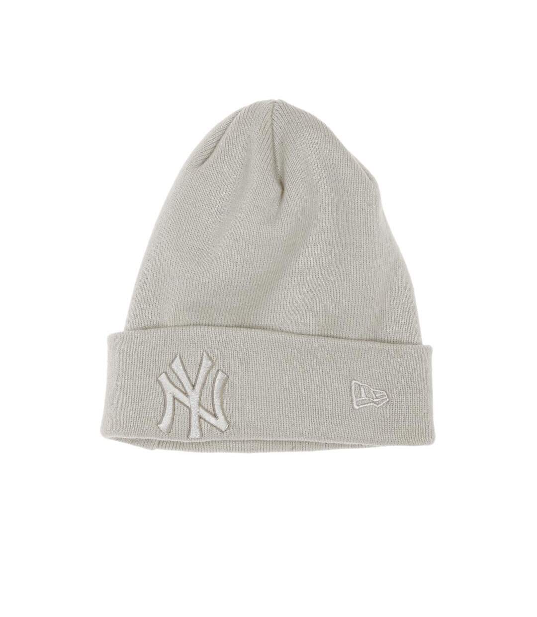 Bonnet beige homme new era league essential - taille unique-1