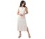 Robe longue sans manches CHARLINE unie beige Coton Du Monde-1