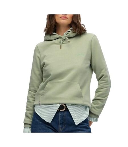 Sweat vert femme superdry essential