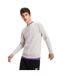 Mens Fleece Lined Sweatshirt Grey Heather Tommy Jeans-1