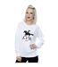 Disney Sweatshirt Femme/Ladies Mulan Movie Wind Silhouette (Blanc) - UTBI26535-2