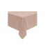 Nappe Vichy en Coton Floral 150x250cm Marron-1