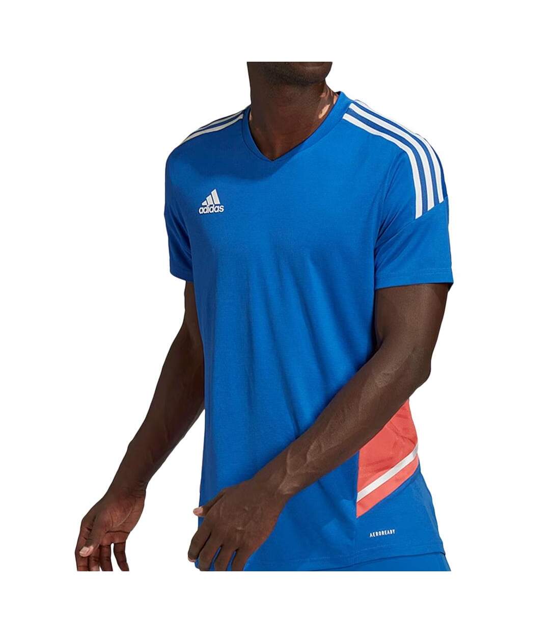 Maillot de sport bleu homme adidas con jsy pred - l-1