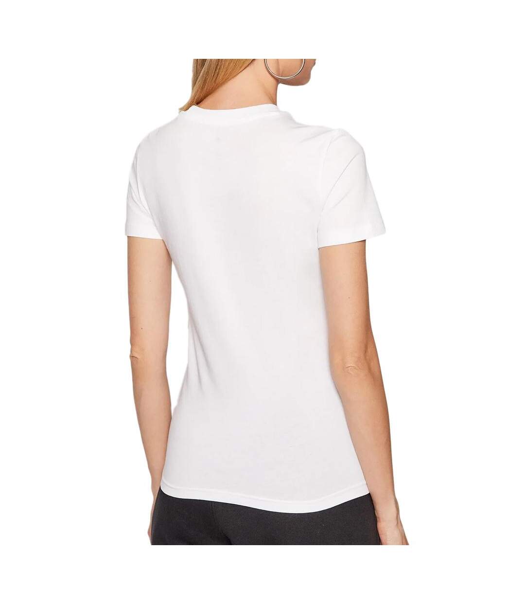 T-shirt Blanc Femme Adidas GL0768-B - L-2