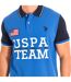 PROS Short Sleeve Polo with contrast lapel collar 61429 man