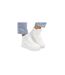 Womens/ladies Ecological Leather Sport Platform High Top Trainers White News-1