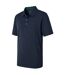 Mens Cloudspun Rosette Tailored Polo Shirt Deep Navy Puma-3