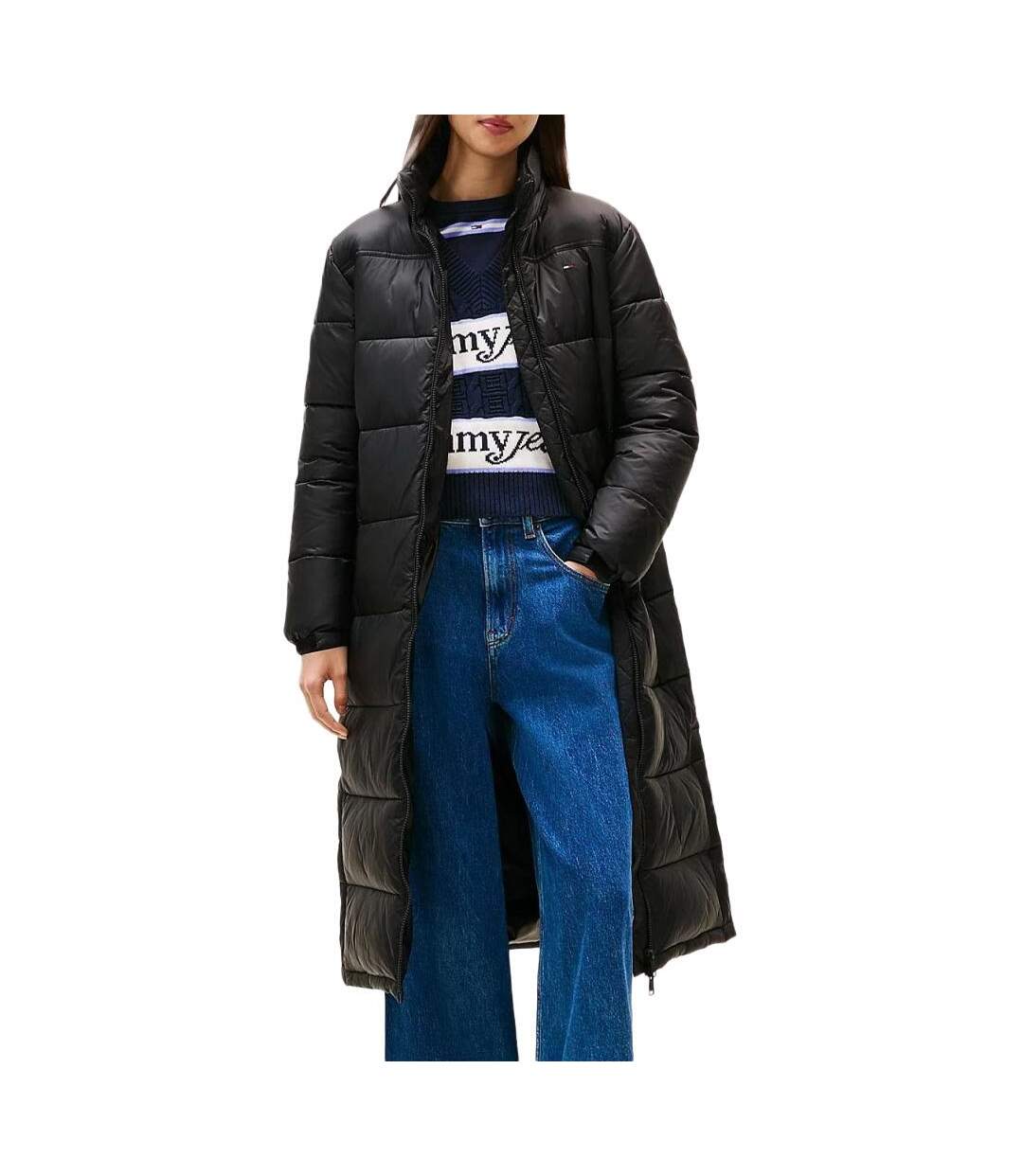 Doudoune noire femme tommy hilfiger dw0dw21614-1