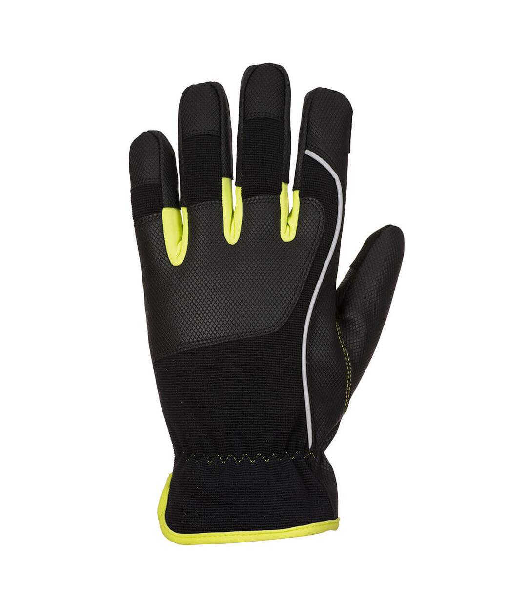 Gants tradesman adulte l noir / jaune Portwest-2