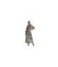 Womens/ladies Little Mistress Zebra Print Maxi Dress White Black Biba-1