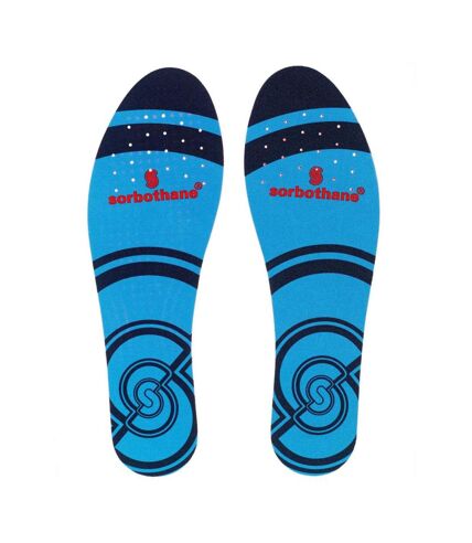 Sorbothane Full Strike Insoles (Red/Blue)