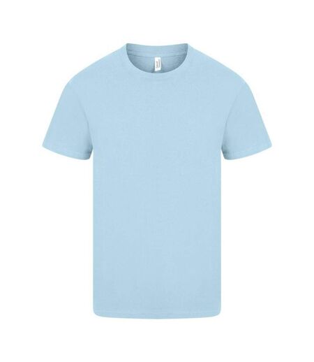 Classic Mens Ringspun Tee Light Blue Casual