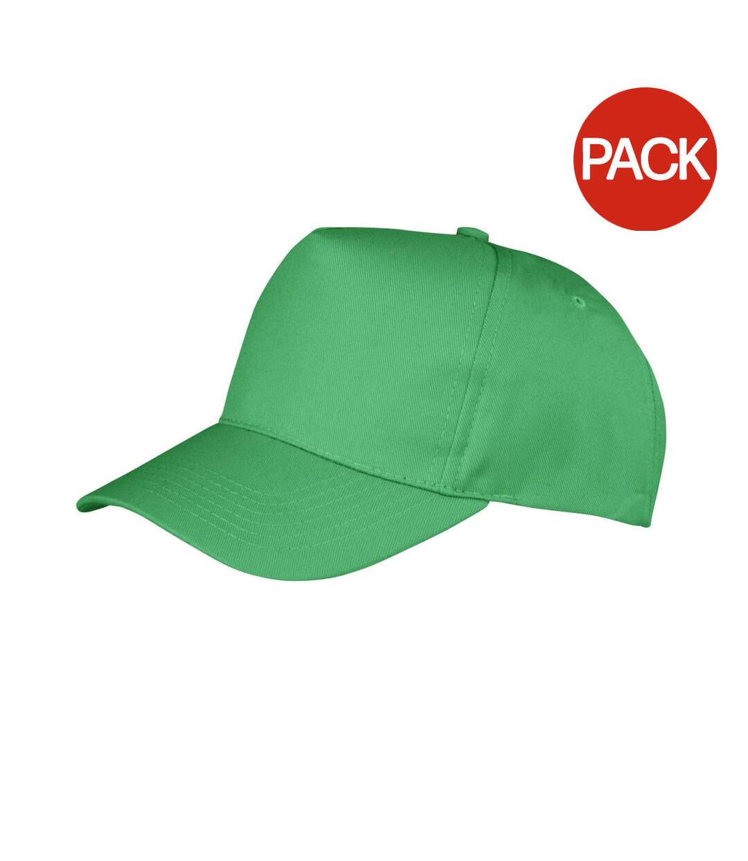 Lot de 2  casquettes boston adulte vert pomme Result-1