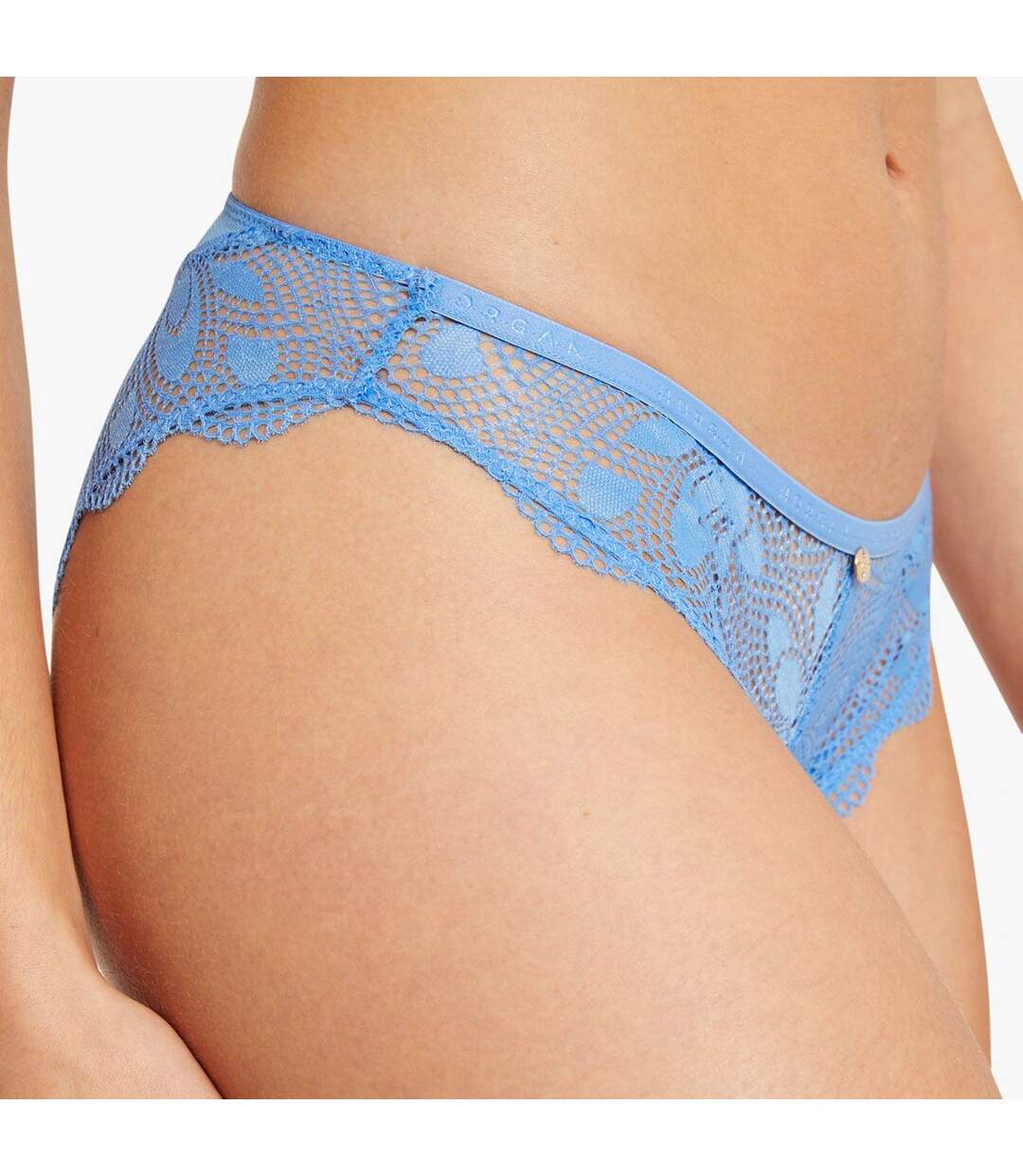 Slip bleu Sarah Dentelle