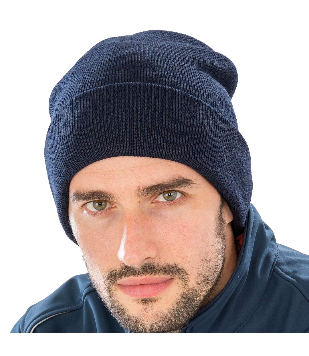 Unisex adult thinsulate printable beanie navy Result Genuine Recycled-3