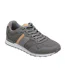 Mens Logo Flat Trainers Grey Brown Ben Sherman-1