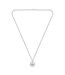 Mens Vigor Stainless Steel Necklace & Pendant One Size Silver Lacoste-1