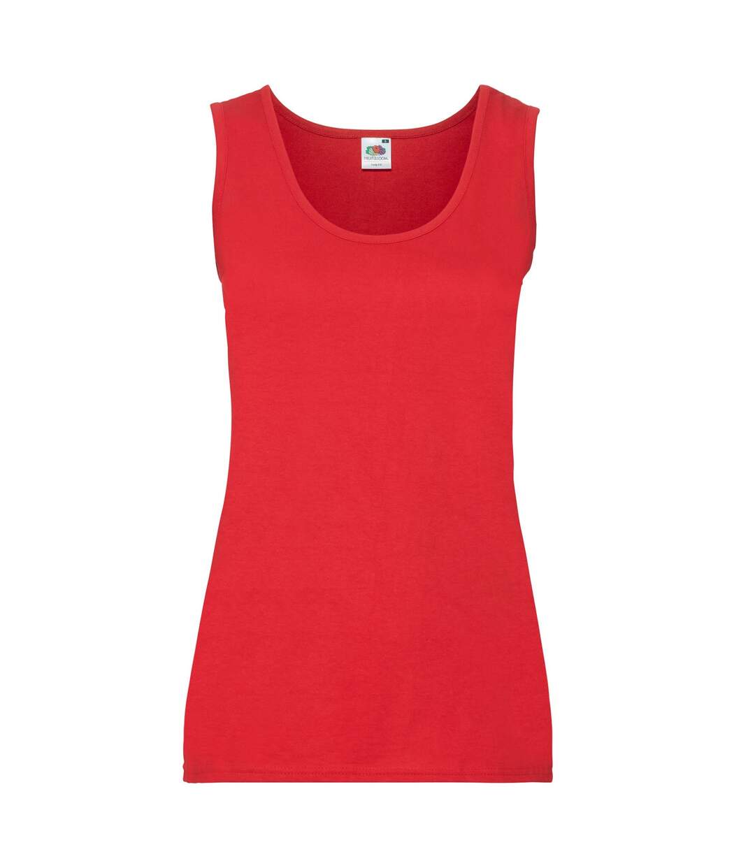 Débardeur valueweight femme rouge Fruit of the Loom-1