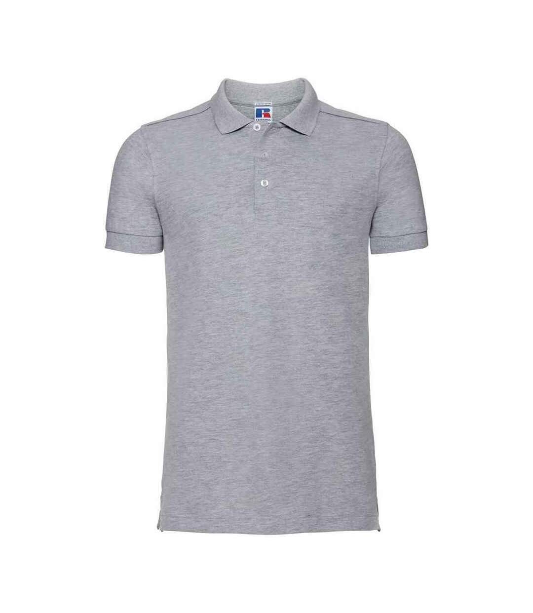 Polo homme azur Russell-2