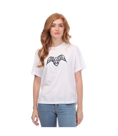 T-shirt femme blanc Emporio Armani