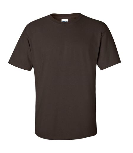 T-shirt À Manches Courtes Homme Chocolat Noir Gildan