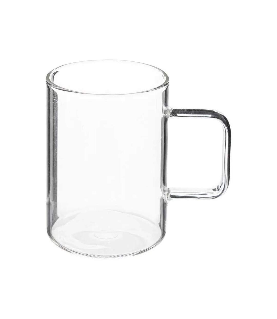 Lot de 6 Mugs en Verre Mia 45cl Transparent-2