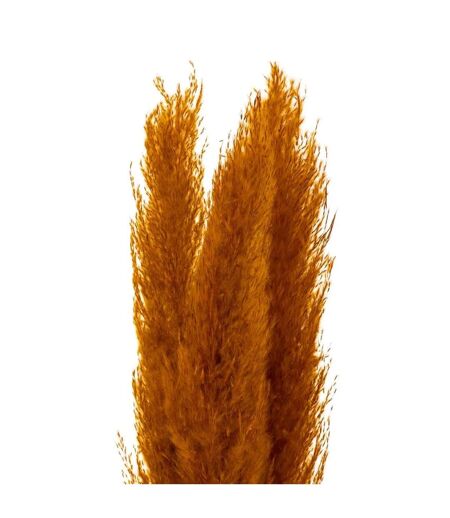 Lot de 3 Fleurs Artificielles Pampa 109cm Orange