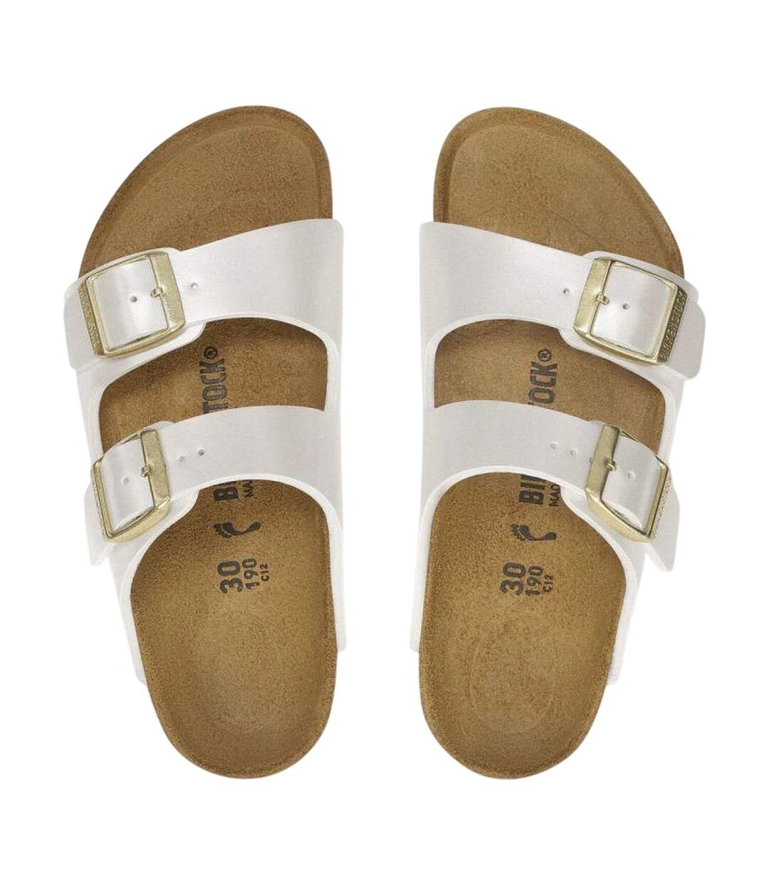 Childrens/kids Arizona Sandals Orange Birkenstock-2