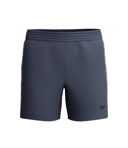 Mens Hyperboom Splice Stripes Swim Shorts Grey Speedo