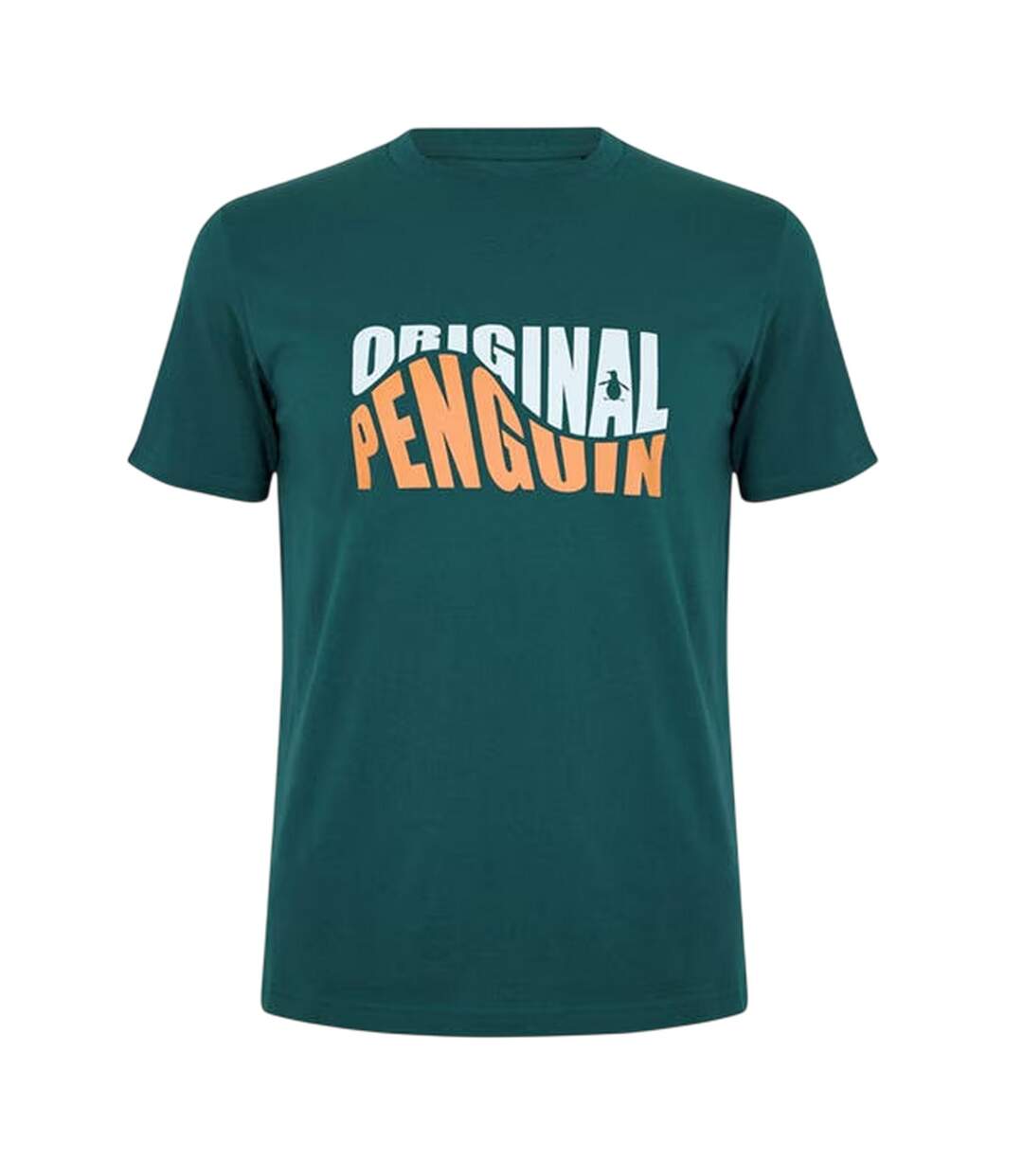 T-shirt Motif/style Lettrage Original Homme Sarcelle Foncé Original Penguin-1