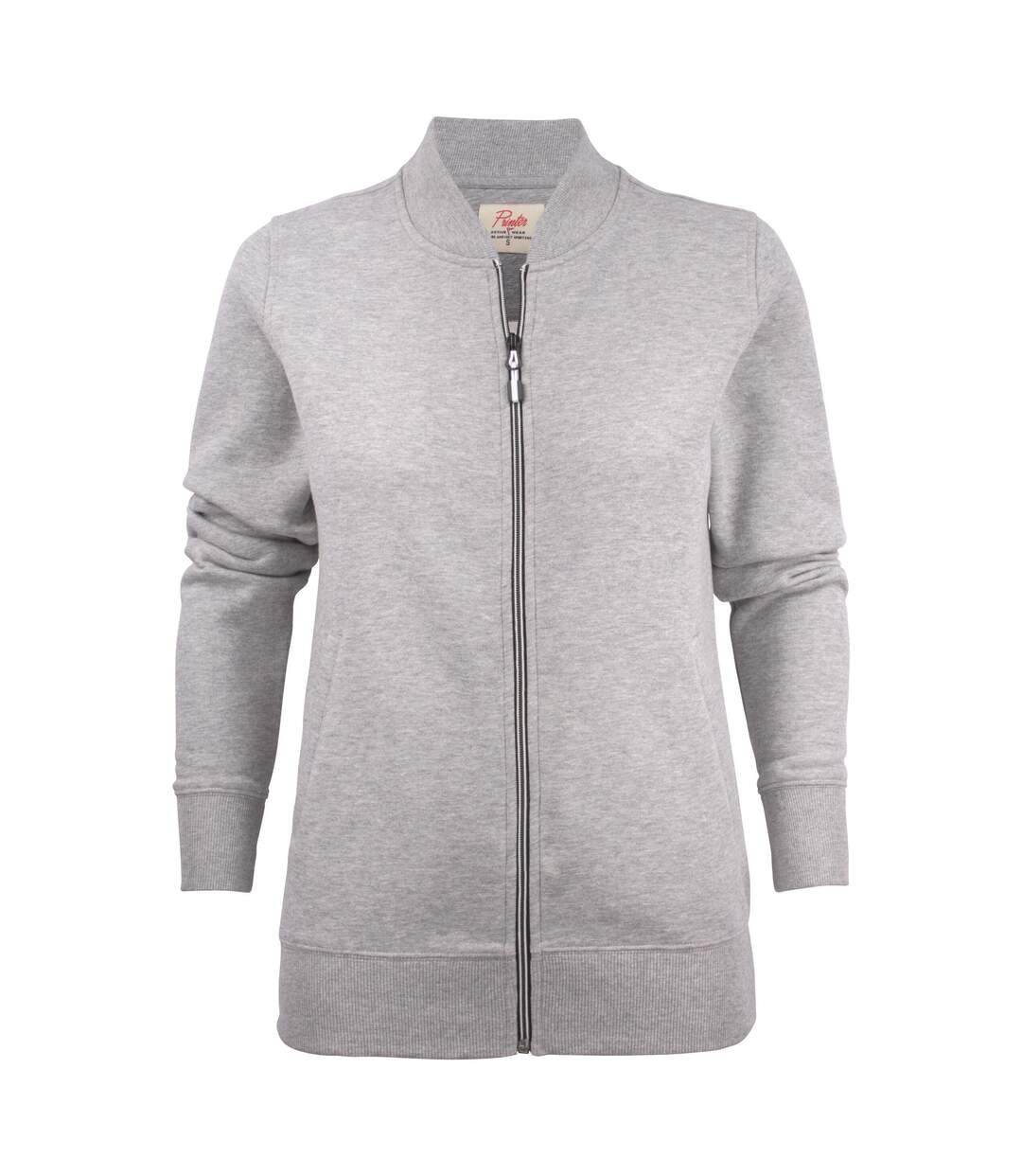Veste De Survêtement Javelin Femme Gris Chiné Printer-2